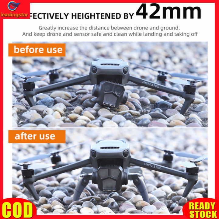 leadingstar-rc-authentic-foldable-landing-gear-42mm-increased-heightening-spider-shape-landing-gear-compatible-for-dji-mavic-3-pro-drone