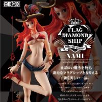 โมเดลฟิกเกอร์ ลายอะนิเมชั่น One Piece Nami บรรจุอยู่ในกล่องพีวีซี ขนาด 15-28 ซม.