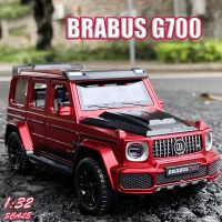 1:32 BRABUS G700 D Iecastยานพาหนะล้อแม็กรถยนต์รุ่นเสียงและแสงดึงกลับรถรุ่นเก็บรถของเล่น