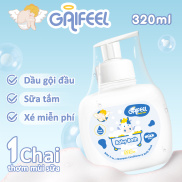 Sữa tắm GAIFEEL Sữa thơm sữa tắm Gel Sữa tắm cho bé hương sữa cho bé 320ml