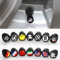 【CW】 4Pcs quality Car Tire Caps Covers Styling Logo Core Cap Wheels Parts