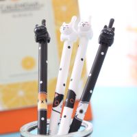 【☑Fast Delivery☑】 mao940 1ชิ้นปากกาหมึกเจลแมวน่ารักแบบกด0.38มม. ปากกาหมึกดำเครื่องเขียนอุปกรณ์การเรียนสำหรับแมว