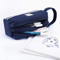 ♨✣ Large Capacity Pencil Cases Bags School Office Stationary Zipper Korean Supplies for School Office Working Supply