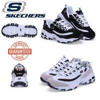 TOPใหม่! !ของแท้100%！！Skechersรุ่นรองเท้าแพนด้า ฤดูร้อนรองเท้าผ้าใบผูกเชือกสำหรับผู้หญิงรองเท้าลำลองตาข่ายระบายอากาศรองเท้าแฟชั่นสตรี EUR35-44