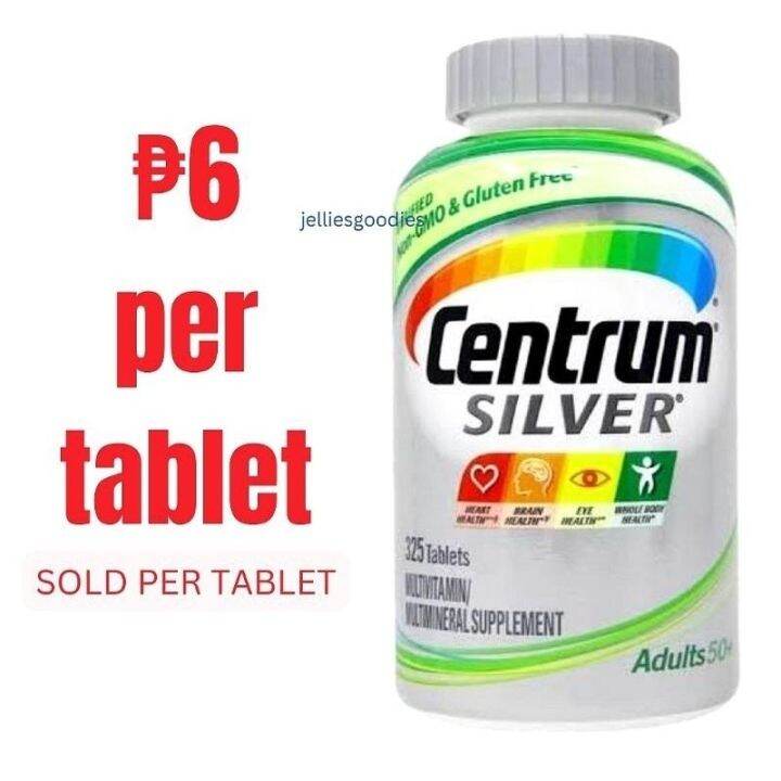 Centrum Silver Adults Multivitamin Centrum Tablets for 50 Centrum