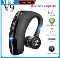 YOME ระเบิด V9 V8ชุดหูฟังบลูทูธแฮนด์ฟรีหูฟังสเตอริโอไร้สายหูฟังธุรกิจไดร์เวอร์โทรกีฬาชุดหูฟังสำหรับโทรศัพท์ Samsung