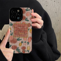 INS Lable เคสโทรศัพท์สำหรับ iPhone 14/13/12/11 Pro Max 12 13 Mini 6 6S 7 8 Plus X XR XS Max ปลอกโทรศัพท์หนังนิ่มกันกระแทกฝาหลังสุดสร้างสรรค์เคสโทรศัพท์พร้อมคลุมทั้งหมดฝาครอบป้องกันกล้องเลนส์