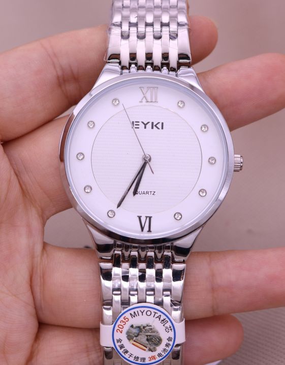 11-ใหม่เอี่ยมรับสินค้าราคาถูก-julius-aiki-eyki-หางหางสินค้านาฬิกากล่องทึบของเล่นผู้ชายและผู้หญิงนาฬิกาควอตซ์นักเรียนเสริมปฏิทินสายเหล็ก