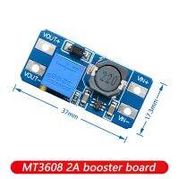 MT3608 DC-DC Boost Converter เพิ่มโมดูลพลังงาน Boost Boost Board เอาต์พุตสูงสุด 28V 2A สําหรับ Arduino Diy Kit Power Module Booster