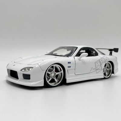1:24 Diecast Car Model Toy 1993 Mazda RX-7 Vehicle Replica Collector Edition