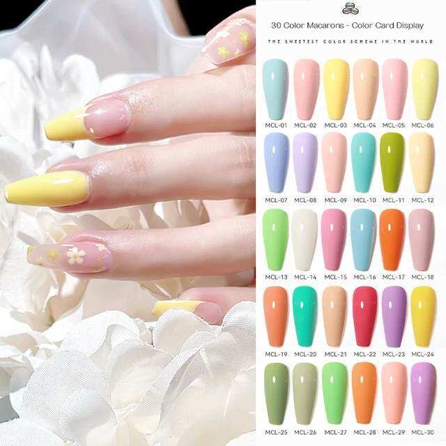 1pc AS AnotherSexy Pastel Color Gel Polish Summer Color 15ml 30 colors