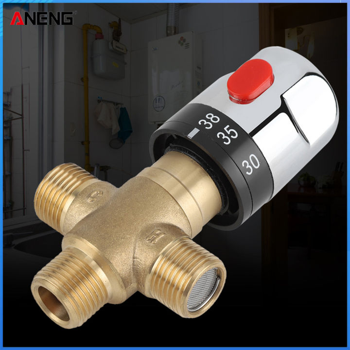 【ANENG】Temperature Control Valve DN15 Bidet Faucet Mixing Valve Solid ...