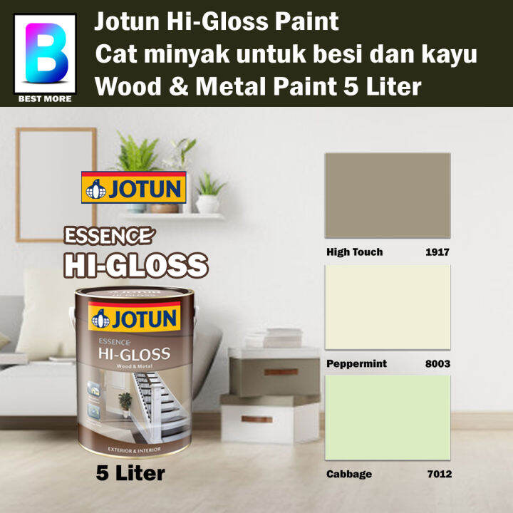 Jotun HiGloss Wood And Metal Paint 5 Liter High Touch 1917