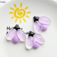 TANG 3pcs Luminous MINI Resin Bee Mobile Phone CHAIN จี้ DIY ของเล่นการ์ตูนสีตกแต่งเครื่องประดับน่ารักของขวัญ