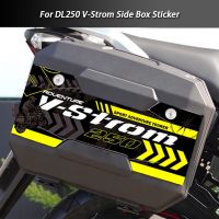 3M Motorcycle Side Box Sticker Pads Tail Luggage Case Pannier Decal Waterproof  For Suzuki DL250 V-Strom 250 Decals  Emblems