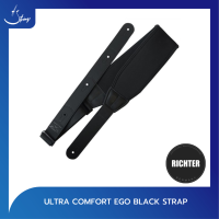 สายสะพายกีตาร์ Richter Ultra Comfort Ergo Strap Black Guitar Strap | Strings Shop