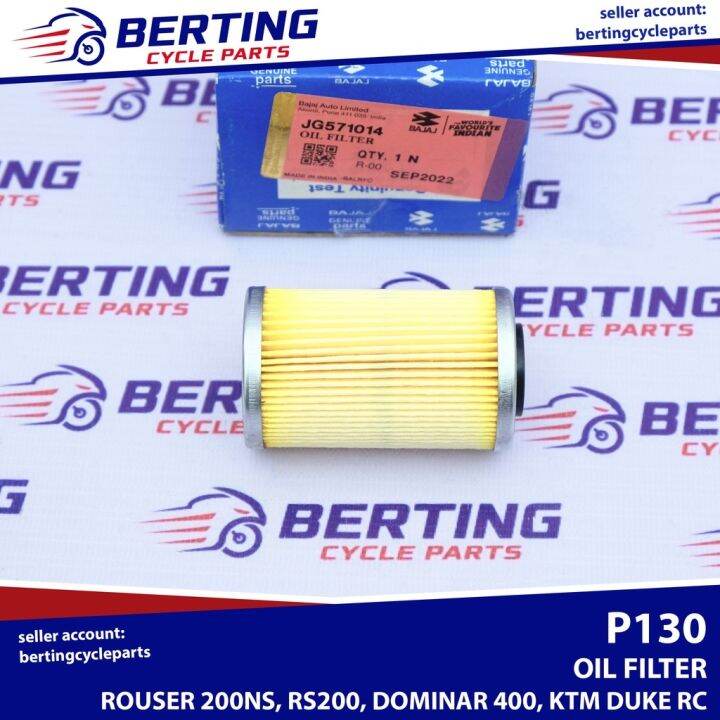OIL FILTER Rouser NS200 200NS RS200 Dominar 400 V1 UG KTM Duke RC 200