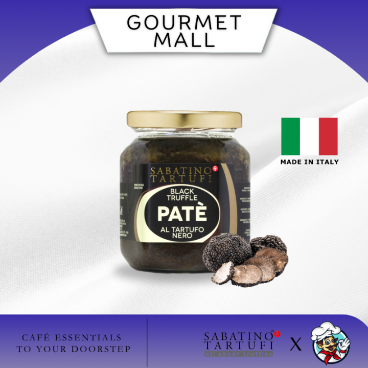 Sabatino Tartufi Black Truffle Paste Pate Sauce / Truffle Halal / Made