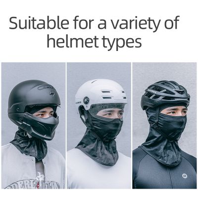hjk  ROCKBROS Face UV Protection Cycling Balaclava Hat Scarf Breathable Outdoor Motorcycle MasksTH