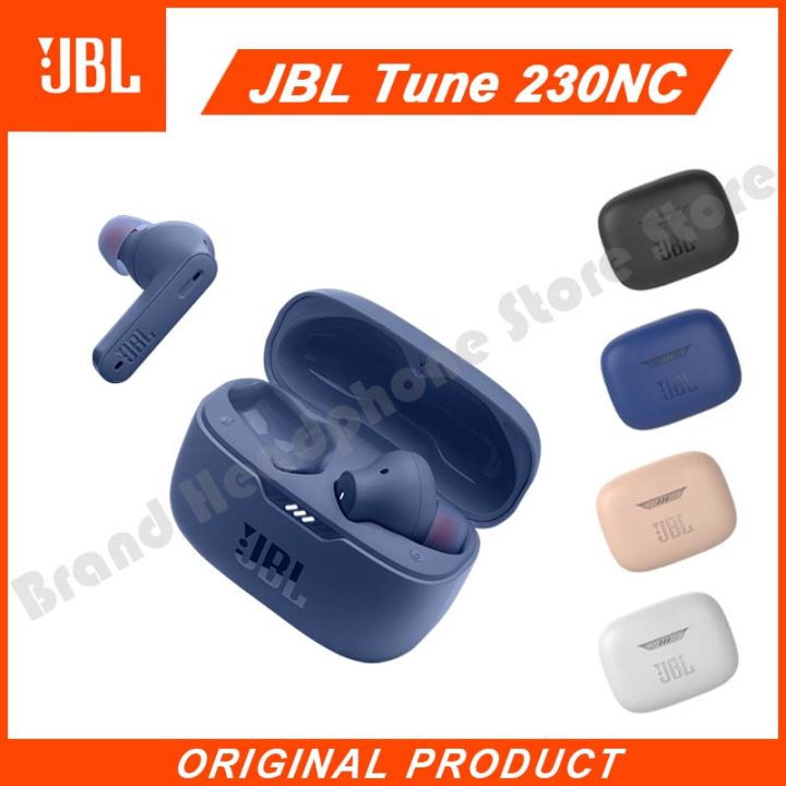 jb-l-tune-230nc-tws-หูฟังตัดเสียงรบกวน-t230nc-หูฟังสเตอริโอเบส-anc-หูฟังกันน้ำชุดหูฟังพร้อมไมโครโฟนอัจฉริยะสำหรับเล่นกีฬา