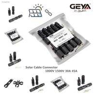 ■┋ GEYA 5Pairs Solar DC Connector 30A 45A 1000V 1500V Male Female Solar Panel Wire Connector Plug Suitable Cable 2.5/4/6.0mm2