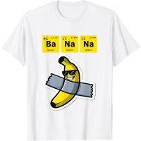 HOT ITEM!!Family Tee Couple Tee Funny Banana with a Graphic Adhesive Tape Cute Happy Banana T-Shirt