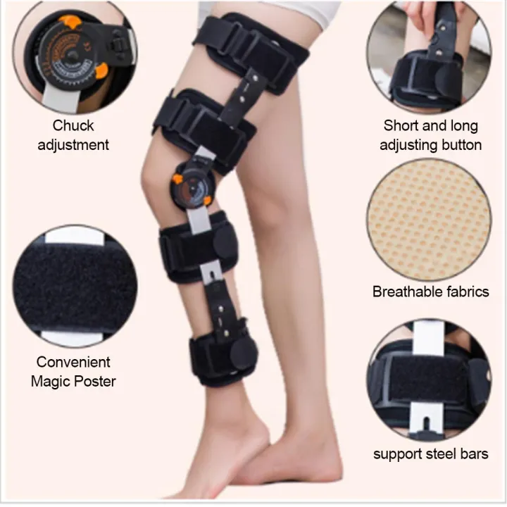 Adjustable Knee Joint Fixed Support Brace Rehabilitation Meniscus Knee