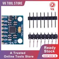 โมดูล MPU-6050 3-5 V GY-521ไจโรสโคปสามความเร่งแกนโมดูล6DOF โพรโทคอลการสื่อสาร IC