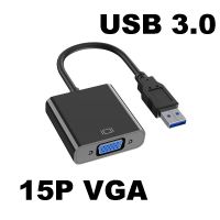 USB 3.0 To VGA Adapter External Video Card Multi Display Converter For Desktop Laptop PC  Monitor Projector HDTV Graphics Cards