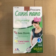 Canxi cho bà bầu PROCARE CANXI NANO Plus bổ sung canxi cho phụ nữ chuẩn bị