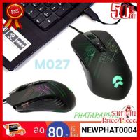 ✨✨#BEST SELLER Mouse OKER Model:M027 ALPHA 7-Color Led Gaming Mouse ##ที่ชาร์จ หูฟัง เคส Airpodss ลำโพง Wireless Bluetooth คอมพิวเตอร์ โทรศัพท์ USB ปลั๊ก เมาท์ HDMI สายคอมพิวเตอร์