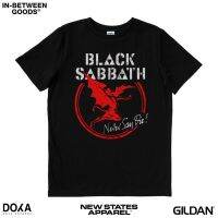 Hot sale BLACK SABBATH band  graphic Mens 100% Cotton Round Neck Short Sleeve T-Shirt  Adult clothes