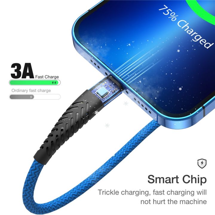 a-lovable-usbfor-iphone-1113-proxs-x-6-6s-7-8-plus-3achargingfor-iphone2-2020-charger-usb-data-line-2m-3m