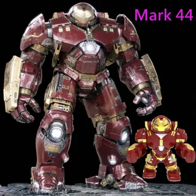 Mark 44 Veronica Miniหนุ่นมนุษย์เหล็ก HulkBuster Tony Stark Avengers จุดปักของเล่นบล็อกตัวต่อของเล่นเด็กสำหรับเด็ก