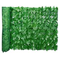【cw】Artificial Fence Leaf Fence Wall Privacy Wall Ivy Garden Courtyard Green Fence Home Balcony Privacy Protect Screen Green Plants ！