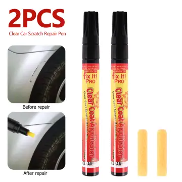2pcs Black Car Paint Repair Pen Waterproof Clear Car Scratch Remover  Painting Pens In Stock