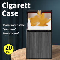 Thick Cegarretes Case Travel Moisture-proof Short Ciggarrete Storage Bag with Mobile Phone Holder Move