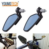 Handlebar grips Rearview Side Mirror Motorcycle Mirror For Yamaha MT09 MT07 MT 09 07 XJ6 FJR XJR 1300 Racer fazer XT 600 TDM 900