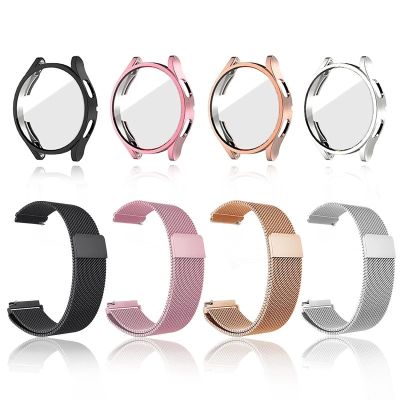 Metal Strap For Huawei Watch GT3 46MM 42mm GT 2e Band With Case TPU Screen Protector Huawei GT3 Magnetic Loop Bracelet Cases Cases