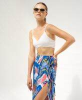 PERCIAN BLUE	NYLA WRAP SKIRT