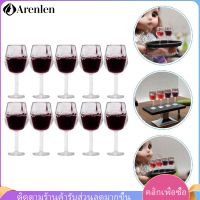 Arenlen【Hot Sale】 10pcs Micro Landscape Gobles Glayes Miniature Wine Glasses Doll House Props