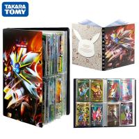 TAKARA TOMY 240PCS Pokemon Cards Album Book Game Card GX VMAX Capacity Folder Cartoon Anime Solgaleo Binder Holder Toy Kid Gift