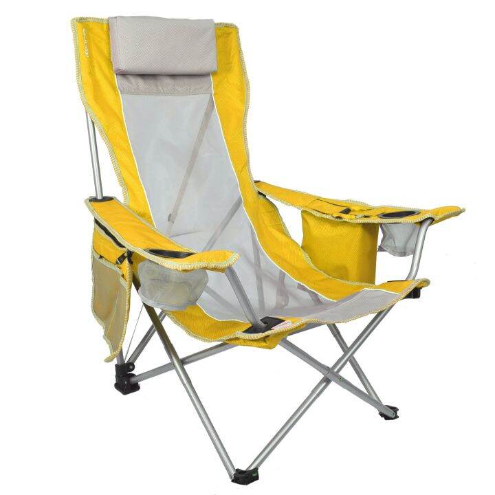 Coast Beach Sling Chair, Haleakala Sunrise Yellow Camping Chair Folding