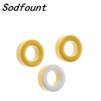 T50-26 Yellow White Ring Iron Ferrite Toroid Cores 7.5mm Inner Diameter For Inductors Electrical Circuitry Parts