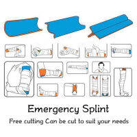 First Aid Splint Emergency Fracture Splint Roll Waterproof นำกลับมาใช้ใหม่ได้สำหรับสัตว์เลี้ยง