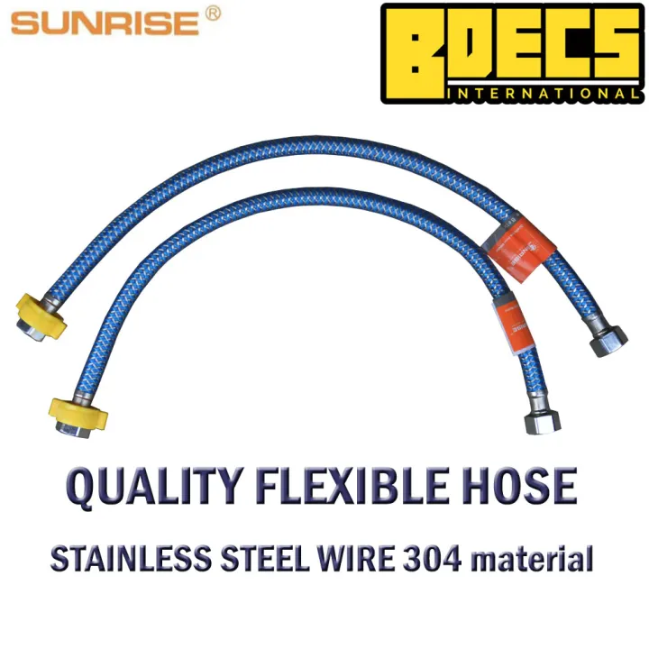 Sunrise Stainless Flexible Hose Heavy Duty 1pc Lazada PH