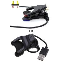 ✇◈ Dla ładowarka do inteligentnego zegarka uniwersalny kabel do ładowania USB 3 pin 3/4/7mm klips do inteligentnej bransoletki kabel ładowarki 2/3 szpilki dla TW6