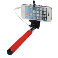 GetZhop ไม้เซลฟี่ โมโนพอด Monopod Selfie Cable Take Pole รุ่น ZO7-55 - สีแดง