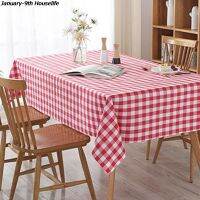 Disposable Thickening Red Checkered Tablecloth Party Weddings Home Decoration Outdoor Picnic BBQ Decoration 180x180cm Cheap Hot