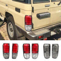 ใช้ได้กับ Toyota Land Cruiser LC76 77 78หลอดไฟท้าย LED ดัดแปลงไฟเบรคไฟท้าย Hwmyi